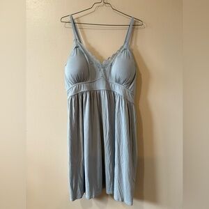 Knix Modal Nightgown in Blue/Grey Womens size XXXXL NEW WITH TAGS!